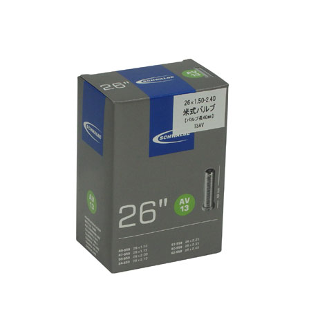 米式バルブチューブ(26×1.50-2.40・バルブ長40mm)