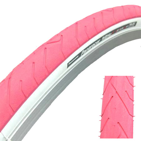 RIBMO-S（ピンクトレッド/ホワイトサイド・W/O 700×28C）