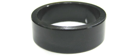 ALUMINUM SPACER(1”-10mm/ブラック)