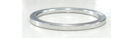 ALUMINUM SPACER(1”-2mm/シルバー)