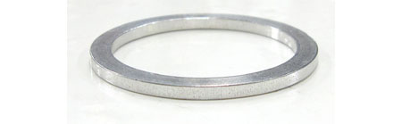 ALUMINUM SPACER(OS-2mm/シルバー)
