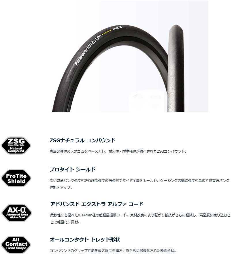 MINITS LITE(黒/黒・H/E 20×1.25)