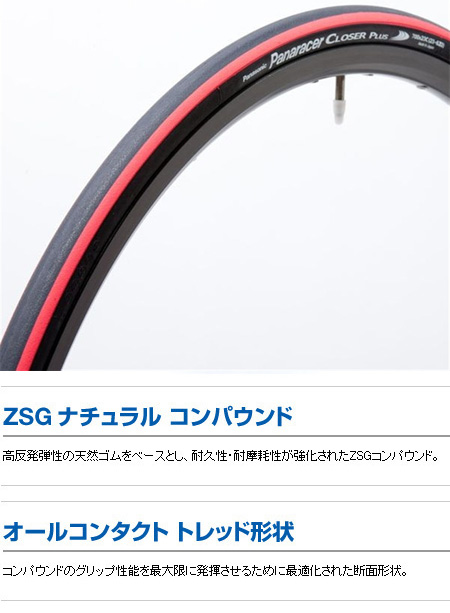 クローザー プラス(赤ライン/26×1.25)