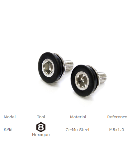 KPB AXLE BOLT(PAIR)