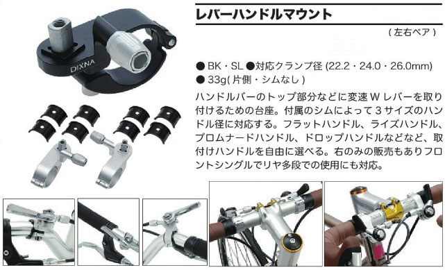 レバーハンドルマウント