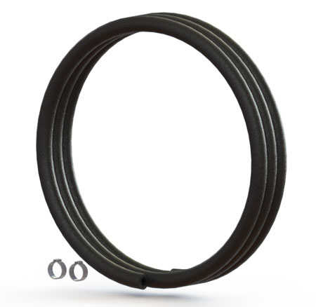 REPLACEMENT HOSE WITH CLAMPS