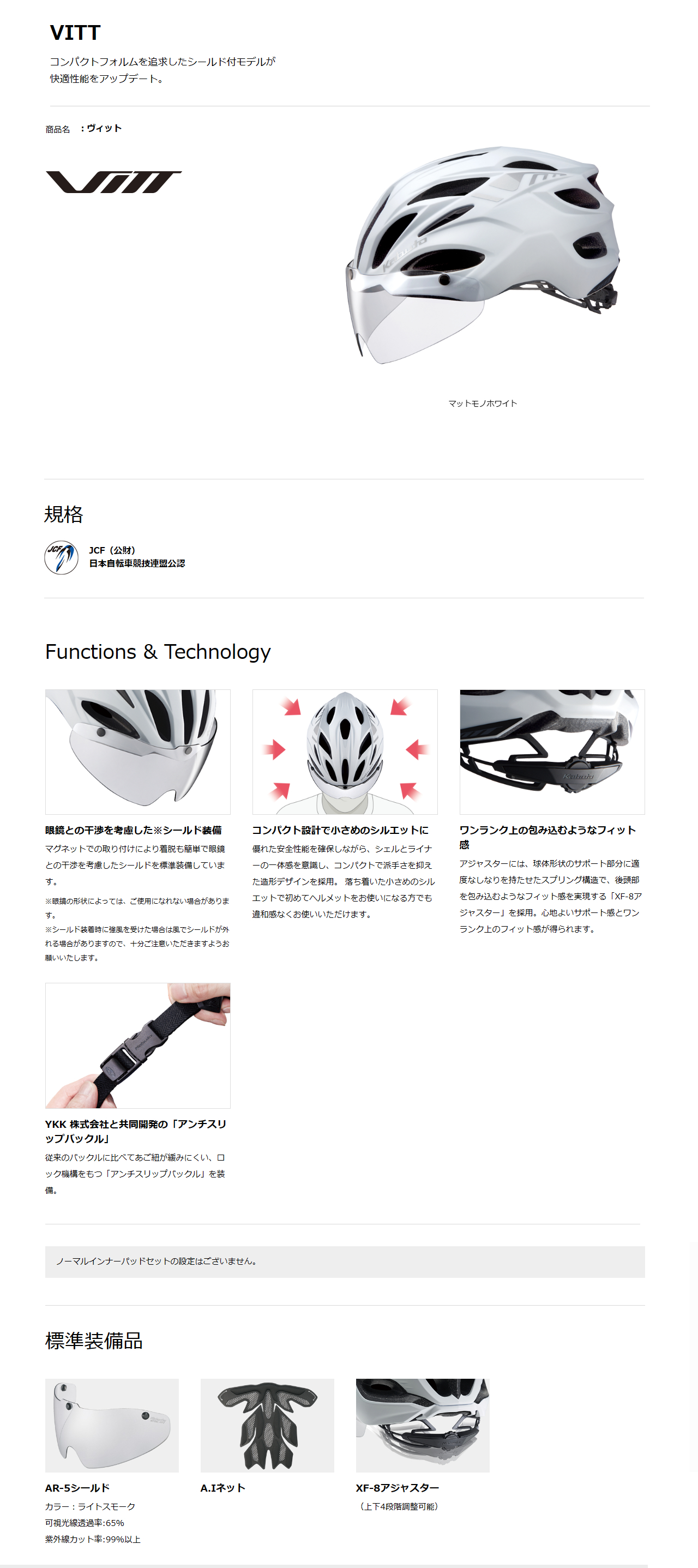 ヴィット（マットモノホワイト）