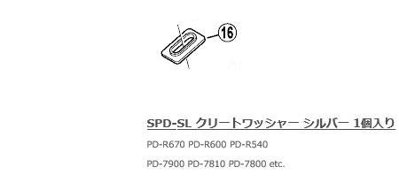 PD-7750 クリートワッシャー（1個）