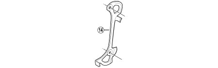 RD-M806-SGS 左プレート（SGSタイプ）