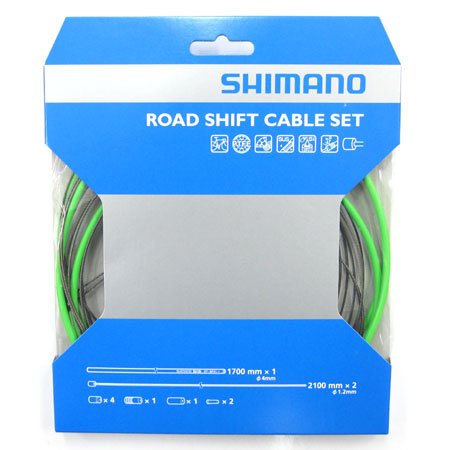 ロード用シフトケーブルセット（グリーン）