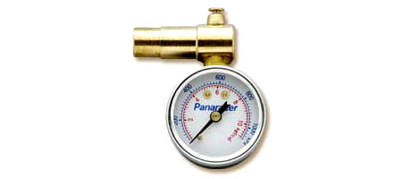 タイヤゲージ（仏式バルブ用）