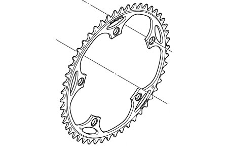 [DURA-ACE TRACK] FC-7710 チェーンリング 50T